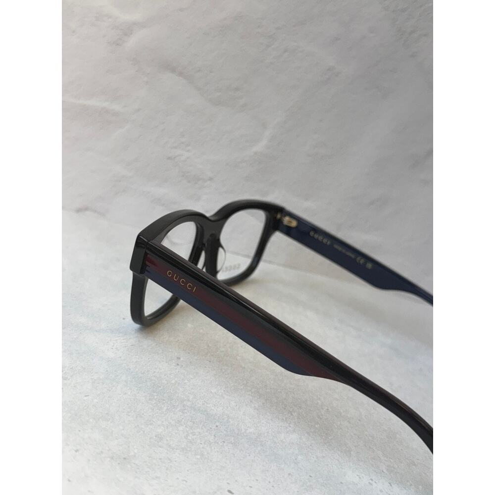 NEW Gucci GG1303O 003 Black Unisex Eyeglasses Frames - Picture 8 of 10